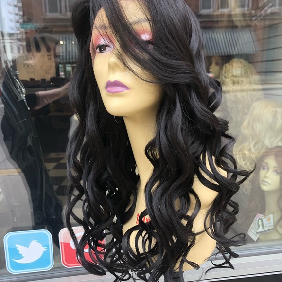 Full lace Wig long loose curl Ask color main image 7